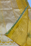 Yellow Rangkaat Jangla Saree