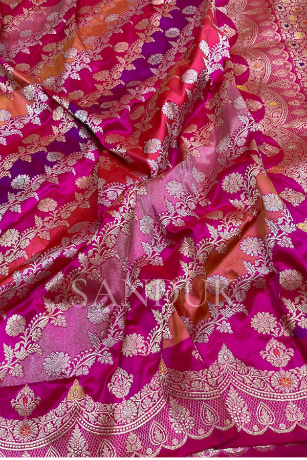 Rangkaat Kadhua Saree