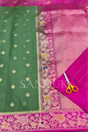 Kadhiyal Green Kora Silk (Saree)