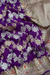 Purple Jangla Meenakari Saree