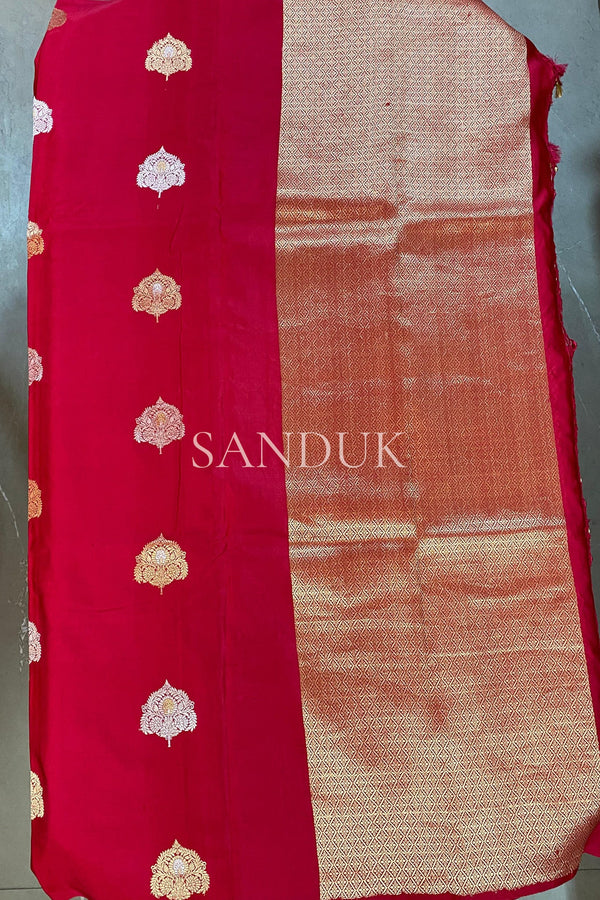 Mashru Buta Saree