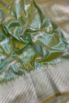 Lehriya pattern Jangla Saree