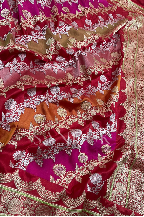 Rangkaat Kadhua Saree