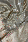 Silver Tissue Silk Saree