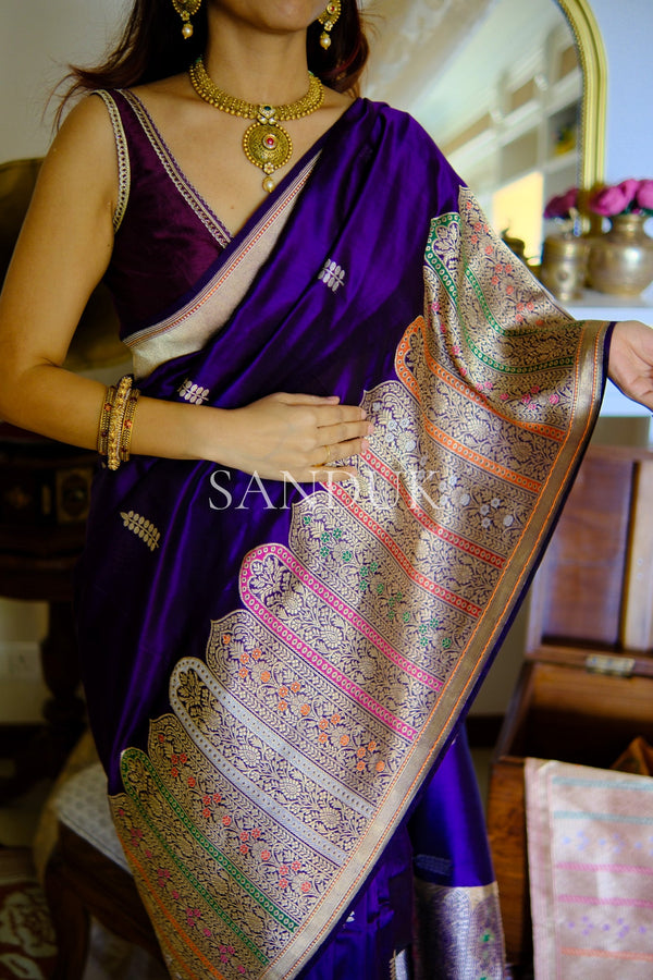 Jeshita Purple (Saree)