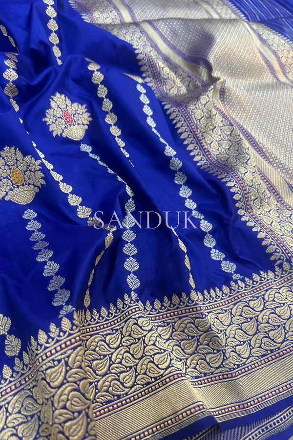 Aaloka Blue (Saree)
