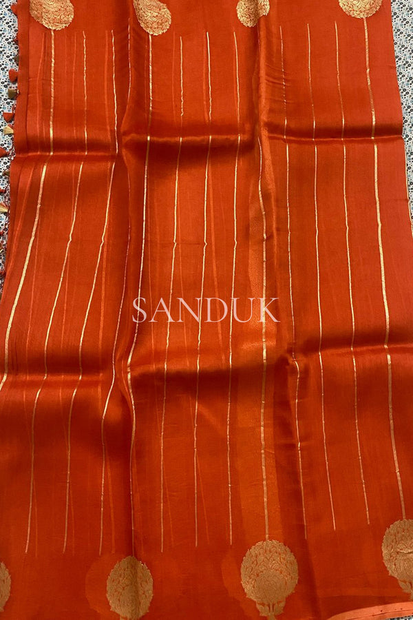 Mukhta Kora Silk Saree